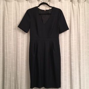 Jcrew Super 120s wool dress